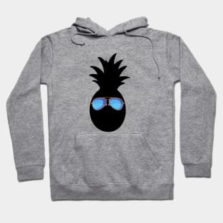 Pineapple man- blue sun glasses Hoodie